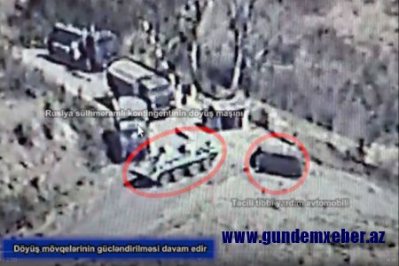 MN: Ermənilərin qanunsuz hərbi daşımalarında təcili tibbi yardım maşınlarından istifadə edilir - VİDEO