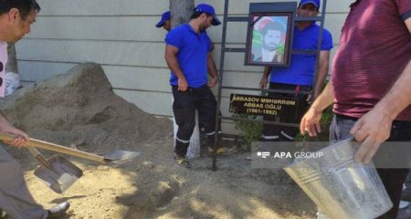 Otuz bir il əvvəl Daşaltıda itkin düşmüş şəxsin meyitinin qalıqları Şamaxıya gətirilib