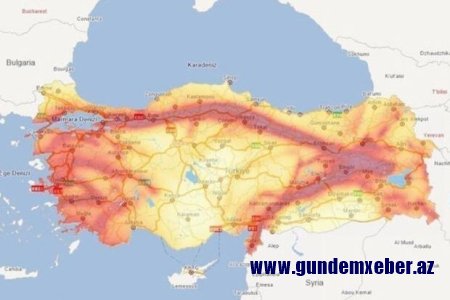 Türkiyədə beş bal gücündə zəlzələ oldu
