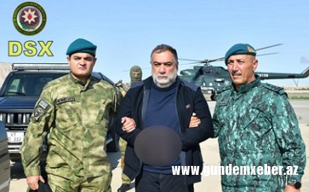 Vardanyan Laçın postunda saxlanıldı - Bakıya gətirildi (RƏSMİ)