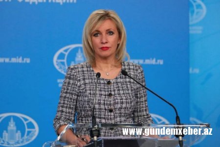 Mariya Zaxarova: “Ermənistana Rusiya yox, Avropa İttifaqı xəyanət edib”