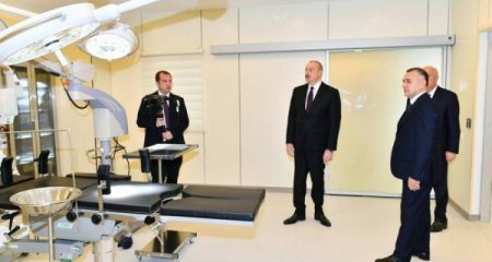 Prezident Sumqayıtda bir sıra açılışlarda iştirak etdi (FOTO/YENİLƏNİB)