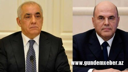 Rusiyanın Baş naziri azərbaycanlı həmkarına zəng etdi