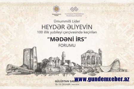 Azərbaycanda ilk dəfə “Mədəni irs” forumu keçirilir
