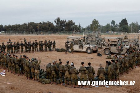 İsrail hərbi əməliyyatları bir həftəlik dayandırmağı təklif edib