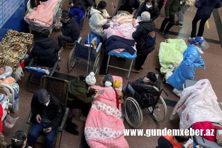 Çində yeni epidemiyaya görə dəfnlərin sayı kəskin artıb