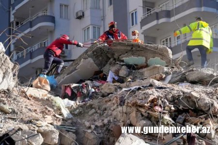 Türkiyədə zəlzələdən 324 gün sonra dağıntılar altında cəsəd tapıldı