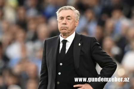 “Real Madrid” klubu baş məşqçi Karlo Ançelotti ilə bağlı qərar verib