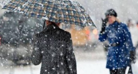 Külək əsəcək, yağış və qar yağacaq, temperatur 5-10 dərəcə enəcək - Xəbərdarlıq