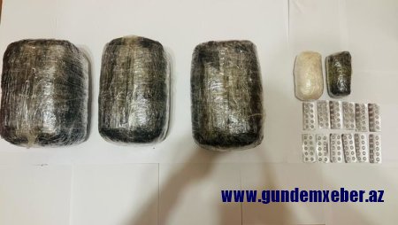 Şəkidən Bakıya külli miqdarda narkotik gətirmək istəyən kuryer ƏLƏ KEÇDİ