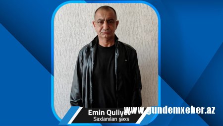 Səbail rayonunda qızıl mağazasından    oğurluq edən saxlanılıb