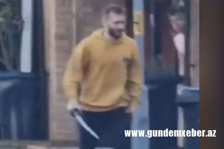 Londonda naməlum şəxs insanlara qılıncla hücum edib: Xəsarət alanlar var