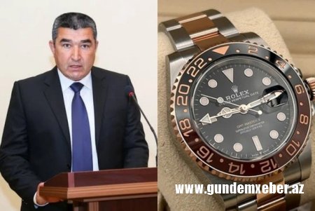 "Porsche"dən oğurlanmış 94 minlik "Rolex" Etibar Pirverdiyevindir?
