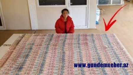 Saxlanılan dilənçinin cibindən çıxan pullar hər kəsi ŞOKA SALDI - 50 min... - VİDEO