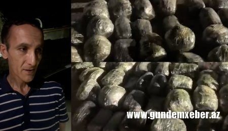 DİN Bakıda əməliyyat keçirdi, 60 kiloqram narkotik aşkarlandı - VİDEO
