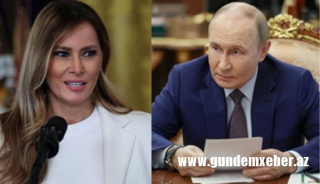 Putin Melaniya Trampın məktubuna CAVAB VERDİ