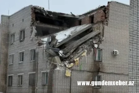 Rusiyada hərbi polis binasında partlayış olub