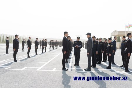 DİN-də xidmətə qəbul üçün növbəti sıra baxışı keçirilib