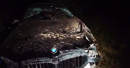 Cəlilabadda avtomobil 50 metrlik hündürlükdən aşıb, 4 nəfər xəsarət alıb