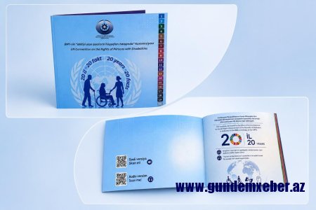 Ombudsmanın müstəqil monitorinq qrupu BMT Konvensiyasının 20 illiyinə həsr olunmuş maarifləndirici broşür hazırlayıb