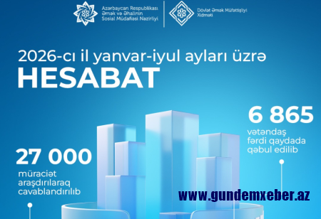 Dövlət Əmək Müfəttişliyi Xidməti yeddi ayda 27 min müraciəti cavablandırıb