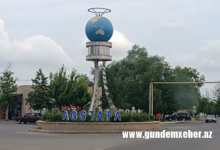 Ağstafada iki avtomobil toqquşub, xəsarət alan var