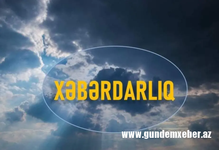 Rayonlarda qeyri-sabit hava şəraiti avqustun 17-dək davam edəcək – XƏBƏRDARLIQ