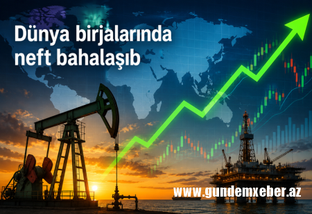 Dünya birjalarında neft bahalaşıb