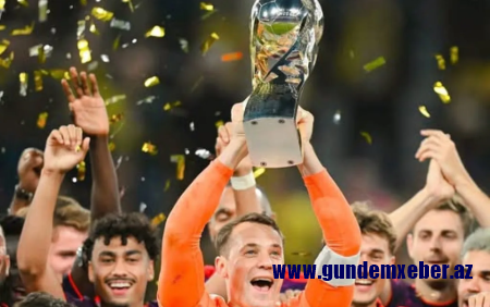 Noyer tarixdə ən çox titul qazanan alman futbolçu oldu