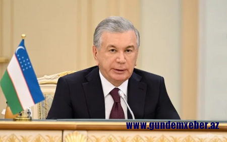 Mirziyoyev Özbəkistan-Azərbaycan nəqliyyat dəhlizinin yaradılmasını təklif etdi