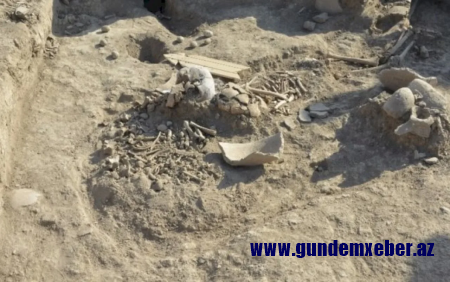Cəlilabadda ziyarətgahı qazdılar, sümüklər çıxdı - Polis araşdırmaya başladı
