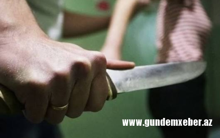 Gəncədə bazarda işləyən qadını oğlu bıçaqlayıb öldürdü